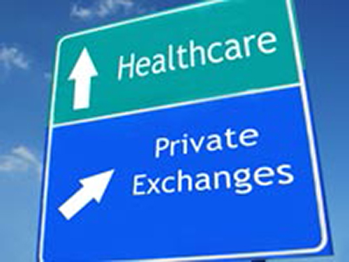 Private health insurance exchange in Rosemont